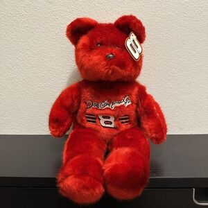 Dale Earnhardt Jr #8 Red Teddy Bear‎ Plush 23 Karat Gold'n Bears 14" New